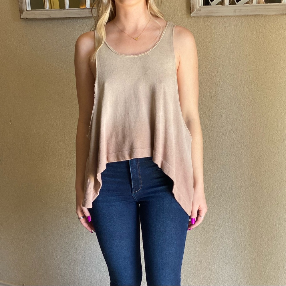 Ombré crop Top